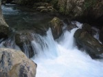 Lousios river small waterfall